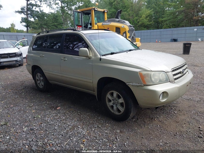 2001 TOYOTA HIGHLANDER V6 | JTEHF21A210025676 | UPCARS