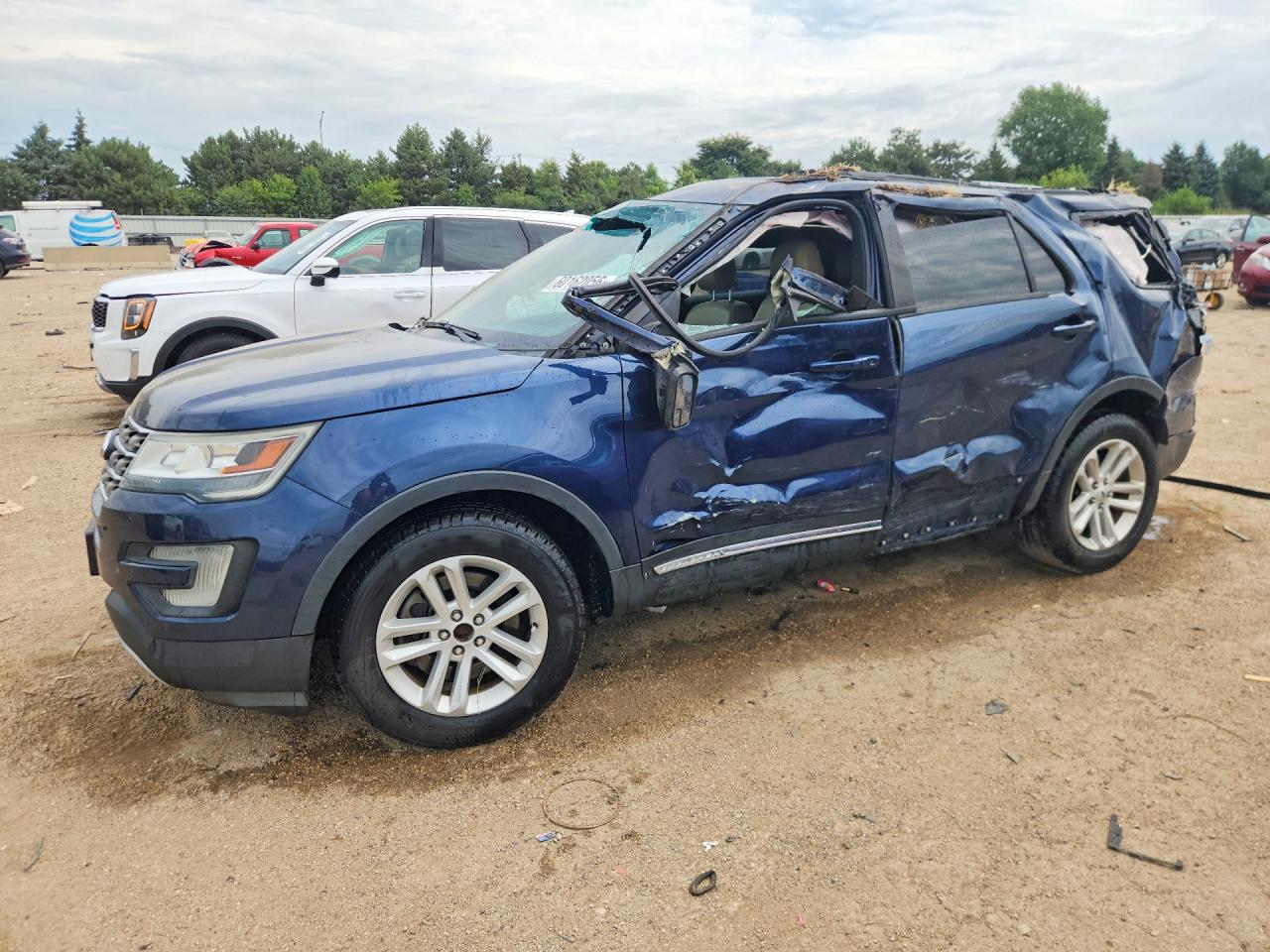 2016 FORD EXPLORER XLT | 1FM5K7D85GGC35452 | UPCARS