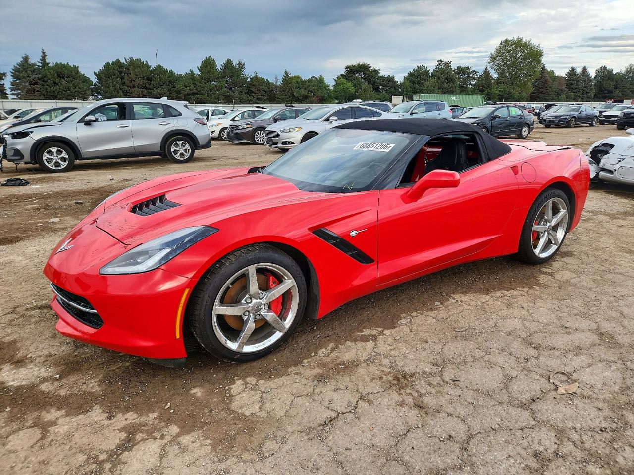 2014 CHEVROLET CORVETTE STINGRAY 3LT | 1G1YF3D74E5115780 | UPCARS
