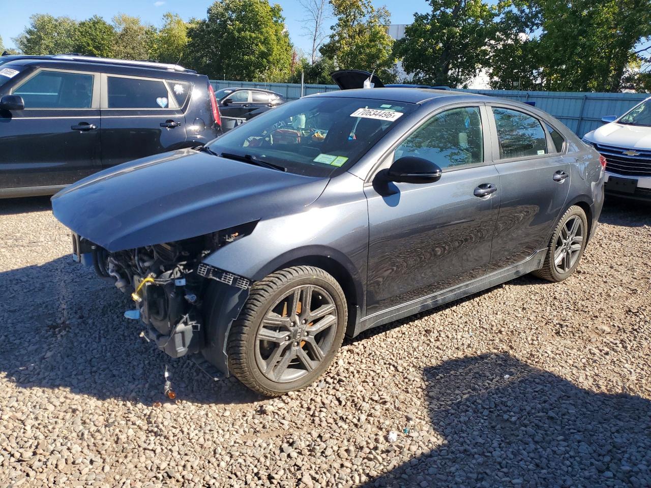 2021 KIA FORTE GT LINE | 3KPF34AD4ME278441 | UPCARS