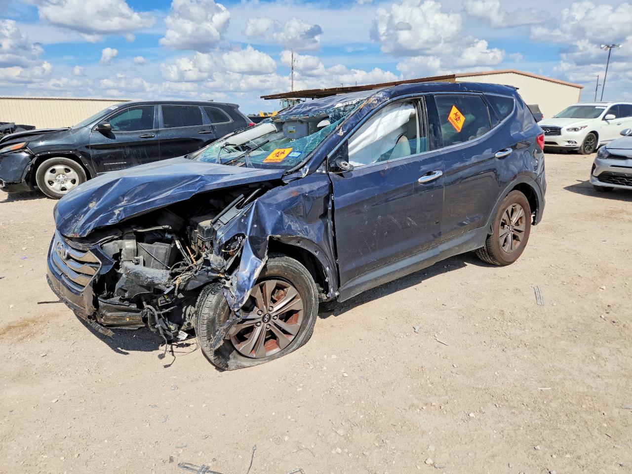 2015 HYUNDAI SANTA FE 2.4L | 5XYZT3LB6FG245384 | UPCARS