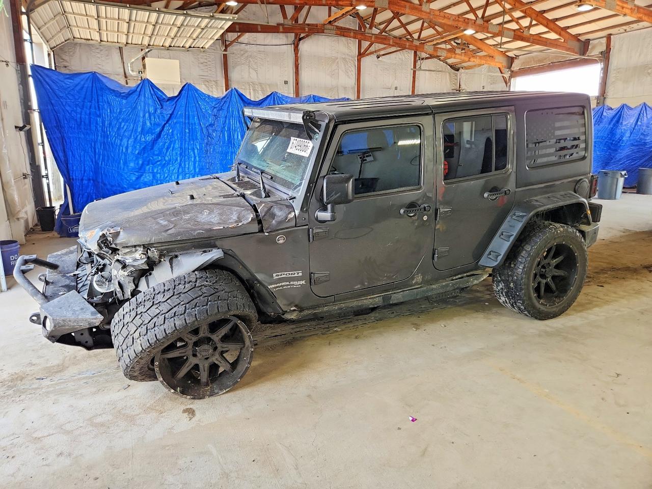 2018 JEEP WRANGLER SPORT | 1C4BJWDG2JL803571 | UPCARS