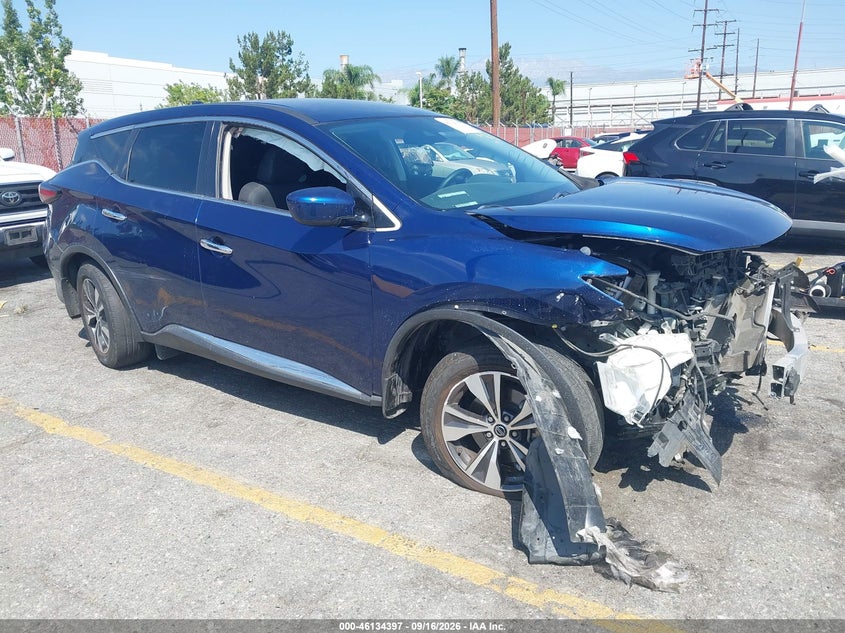 2021 NISSAN MURANO S INTELLIGENT AWD | 5N1AZ2AS6MC119418 | UPCARS