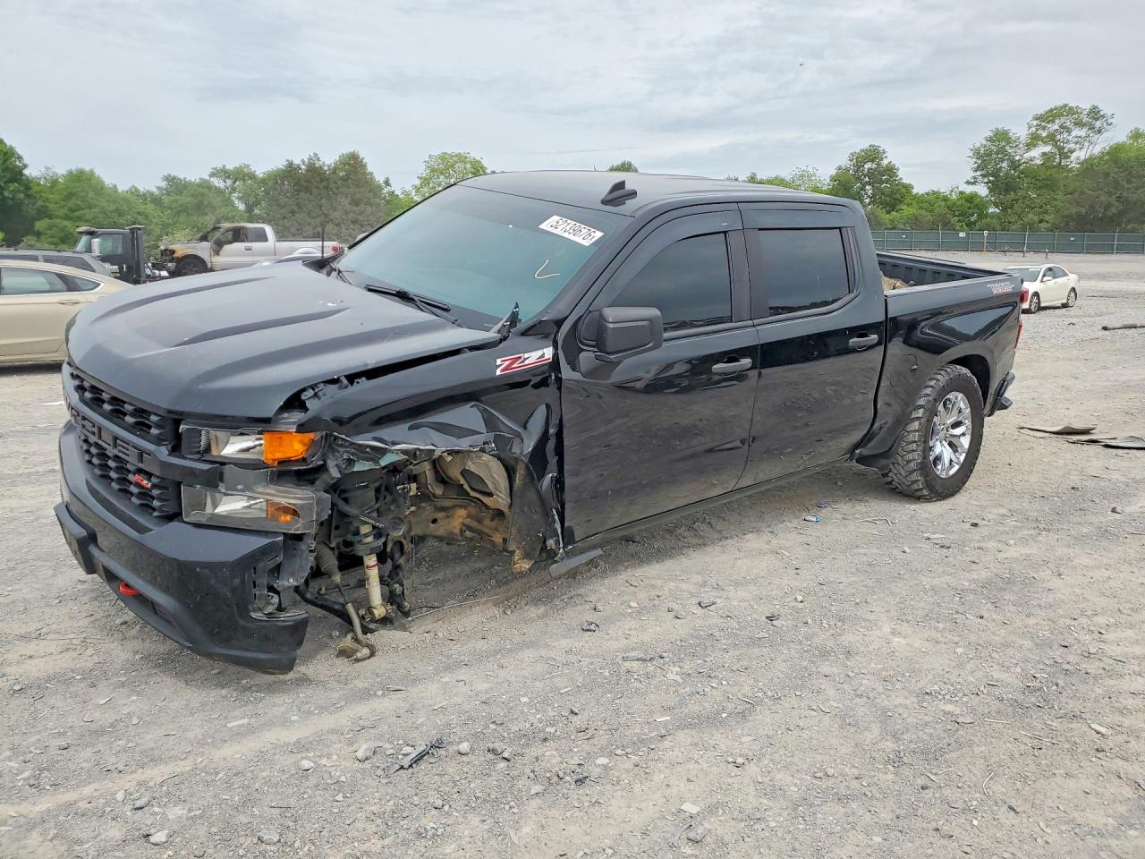 2021 CHEVROLET SILVERADO K1500 TRAIL BOSS CUSTOM | 3GCPYCEF8MG372628 | UPCARS