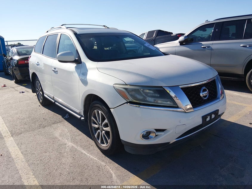 2013 NISSAN PATHFINDER SL | 5N1AR2MN1DC635966 | UPCARS