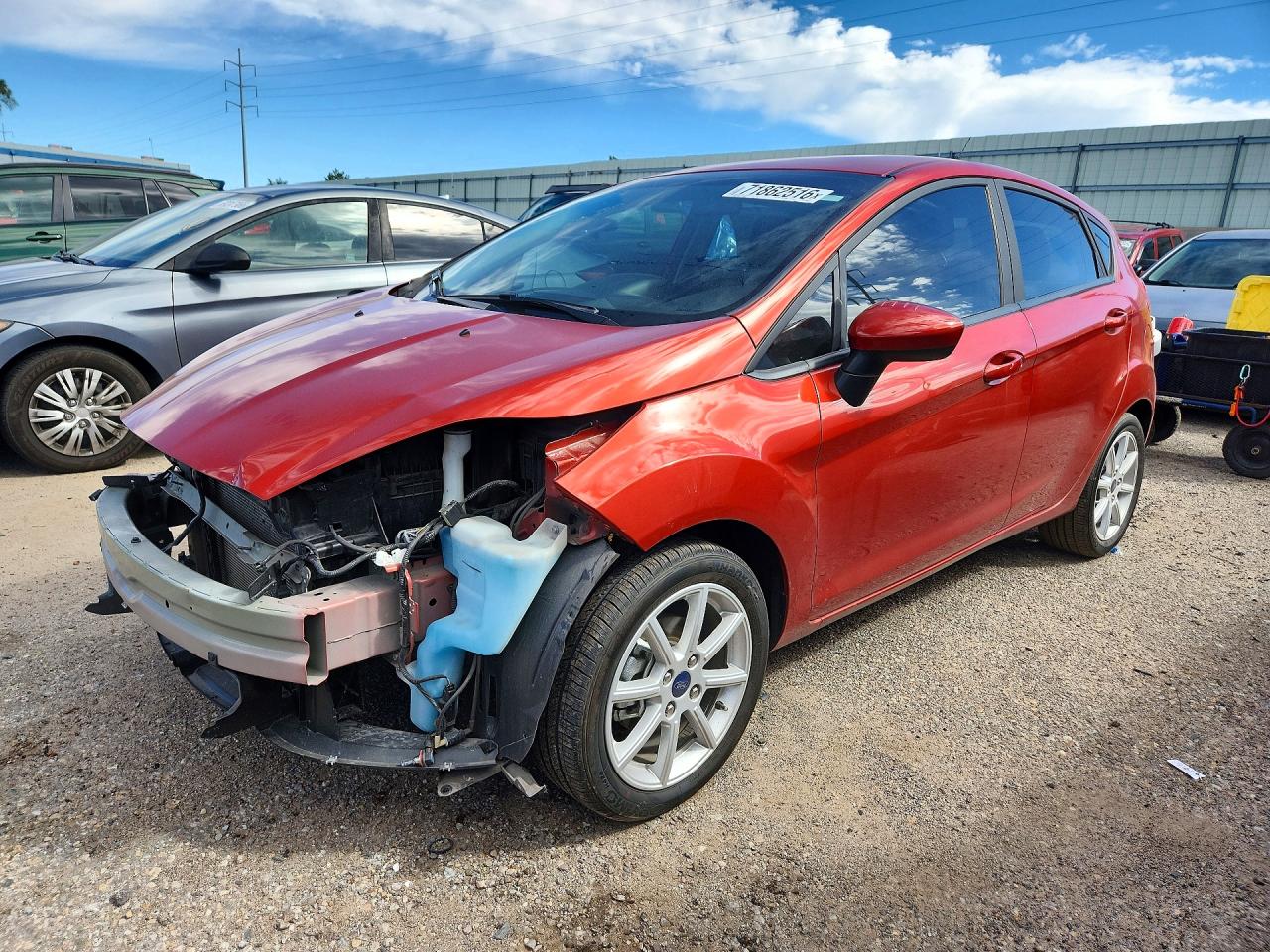 2018 FORD FIESTA SE | 3FADP4EJXJM106370 | UPCARS