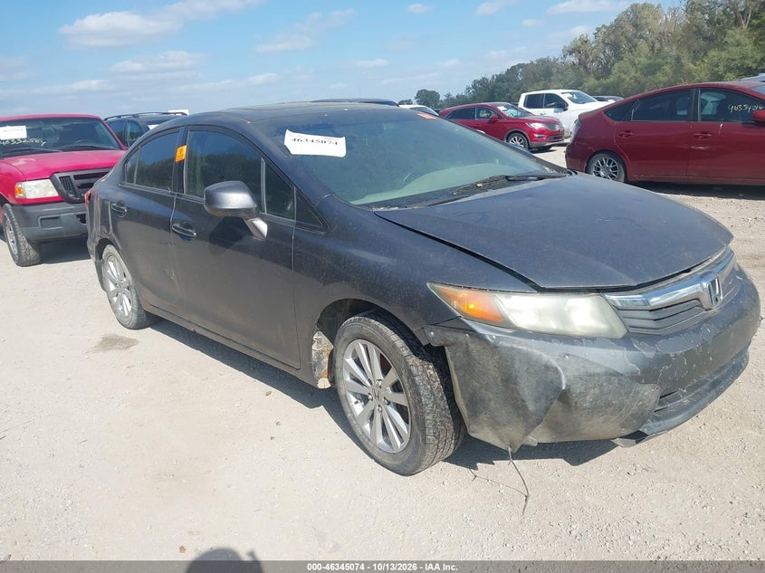 2012 HONDA CIVIC EX | 2HGFB2F80CH306663 | UPCARS