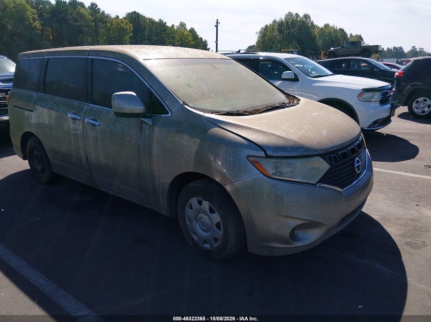 2012 NISSAN QUEST S | JN8AE2KP1C9032035 | UPCARS