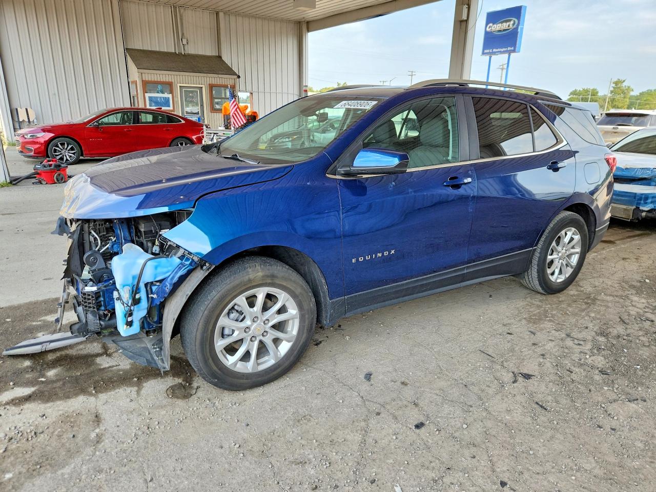 2021 CHEVROLET EQUINOX LT | 3GNAXUEV8ML352657 | UPCARS