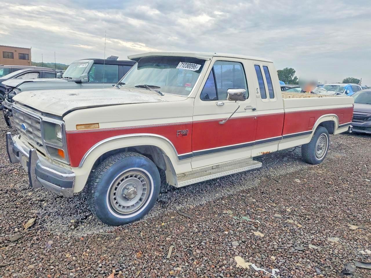 1986 FORD F150 LARIAT | 1FTEX15H0GKA67489 | UPCARS