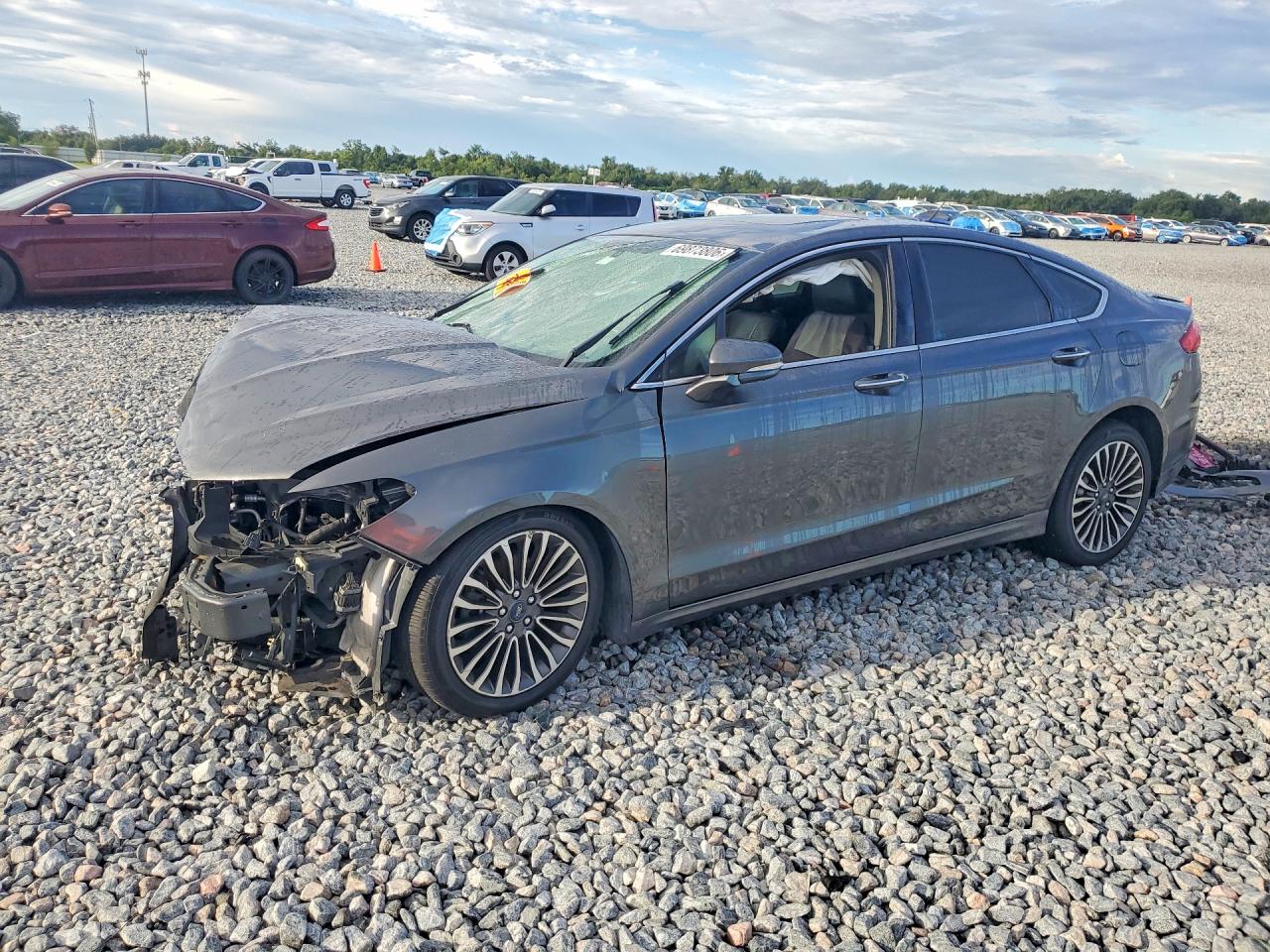 2018 FORD FUSION TITANIUM | 3FA6P0D92JR233819 | UPCARS