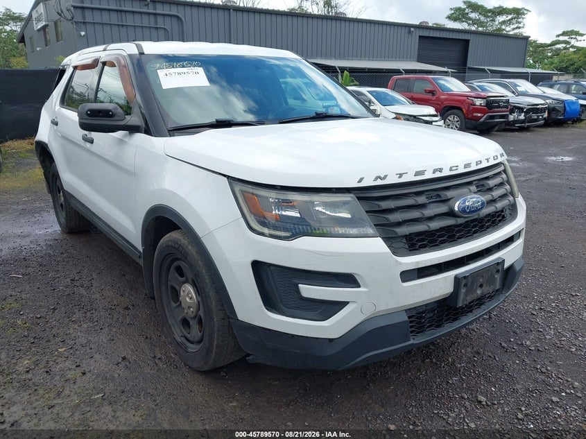 2018 FORD POLICE INTERCEPTOR UTILITY | 1FM5K8AT8JGC75692 | UPCARS