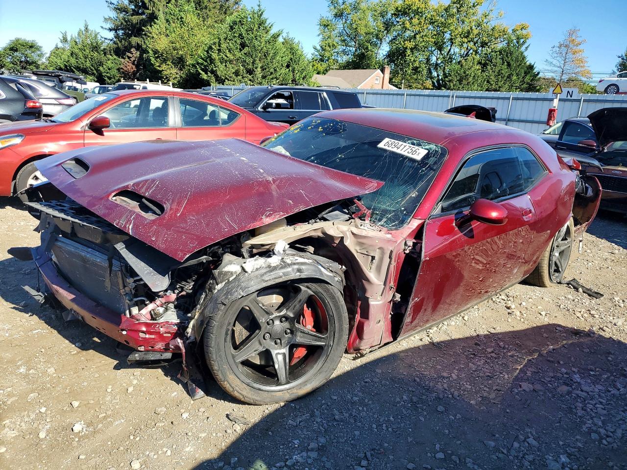 2019 DODGE CHALLENGER SRT HELLCAT | 2C3CDZC92KH595890 | UPCARS