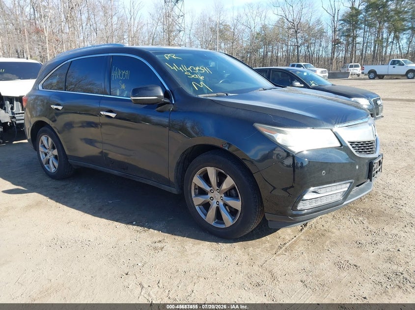 2014 ACURA MDX ADVANCE PKG W/ENTERTAINMENT PKG | 5FRYD4H84EB026228 | UPCARS