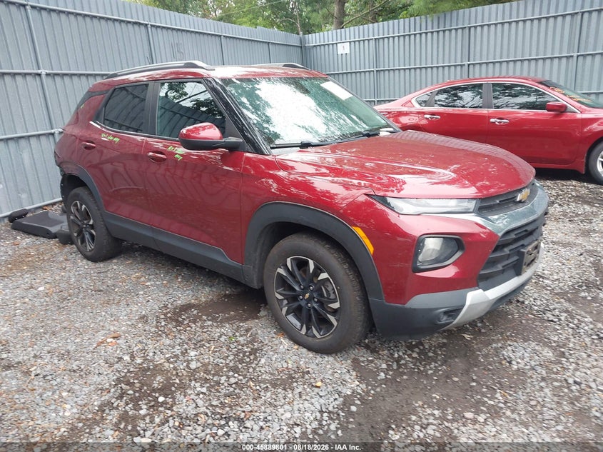 2022 CHEVROLET TRAILBLAZER FWD LT | KL79MPSL2NB063878 | UPCARS