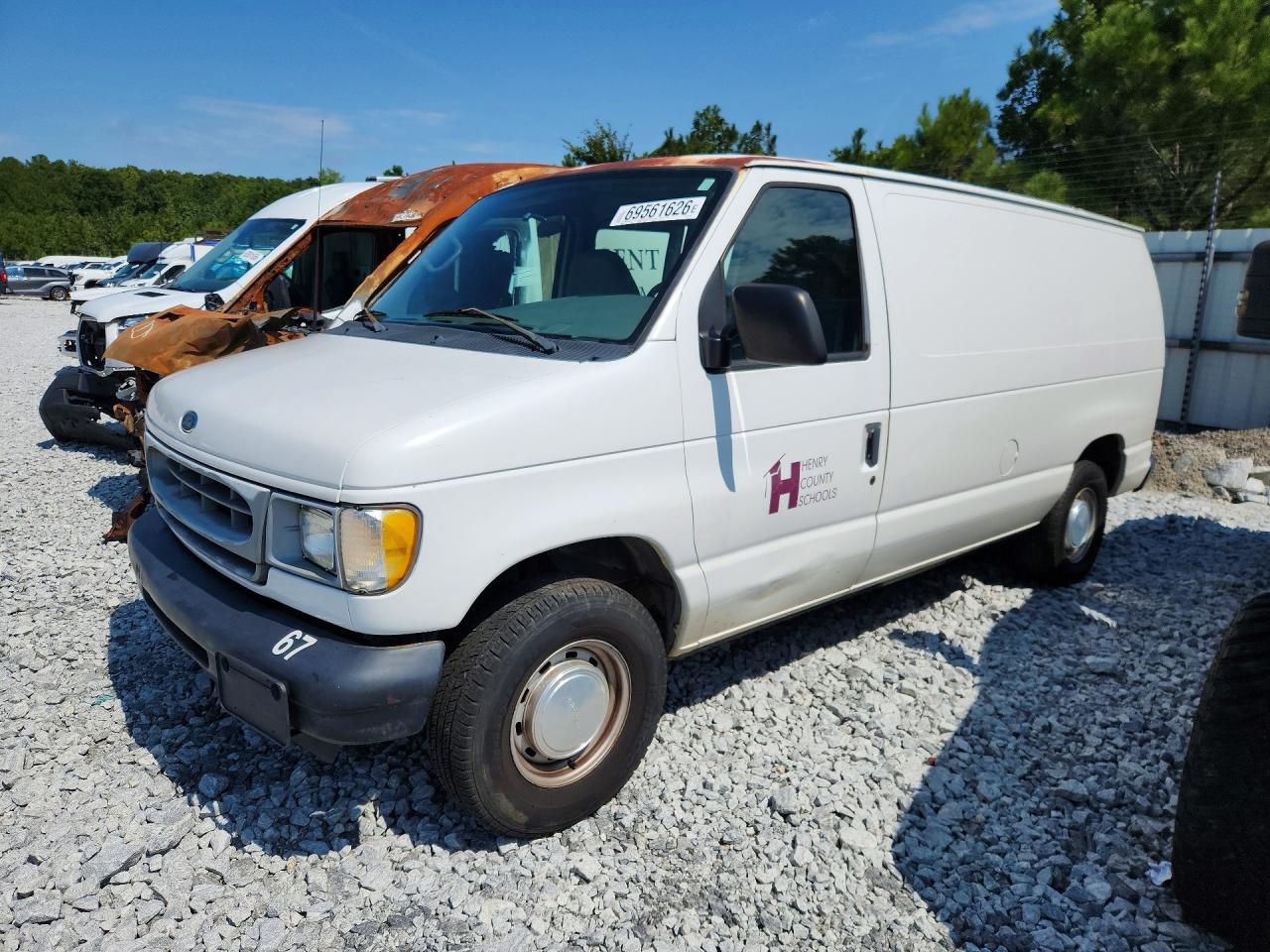 2001 FORD ECONOLINE DELIVERY VAN | 1FTRE14271HA85254 | UPCARS