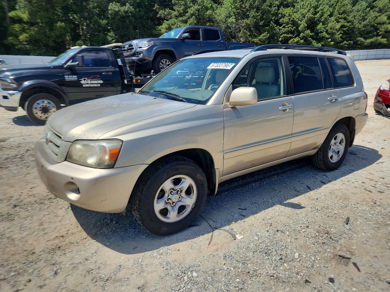 2007 TOYOTA HIGHLANDER BASE | JTEGD21A370160840 | UPCARS