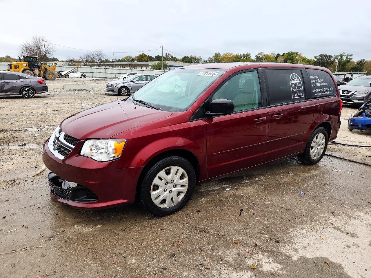 2017 DODGE CARAVAN SE | 2C4RDGBG2HR834688 | UPCARS