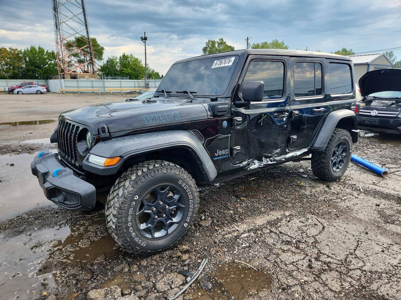 2023 JEEP WRANGLER 4XE | 1C4JJXN62PW663164 | UPCARS