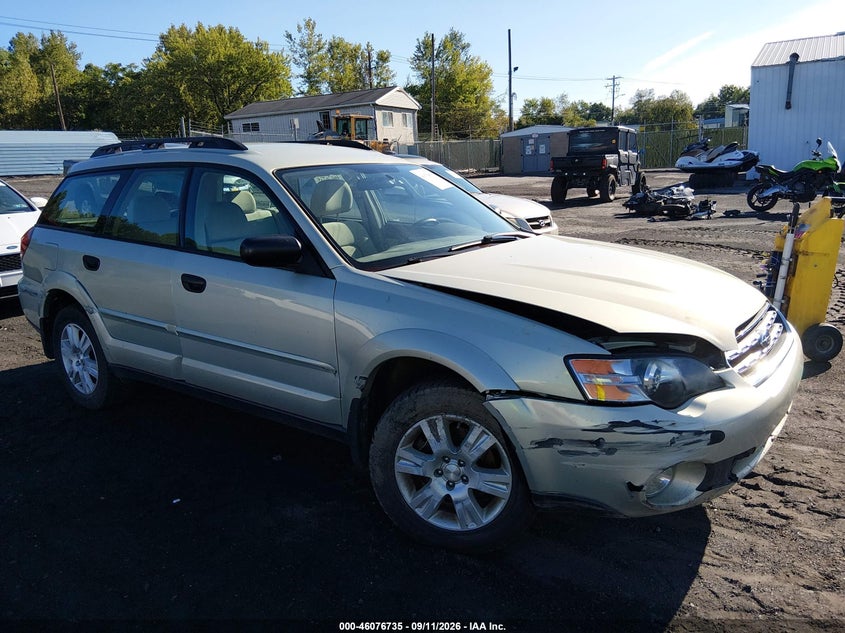 2005 SUBARU OUTBACK 2.5I | 4S4BP61C357376864 | UPCARS