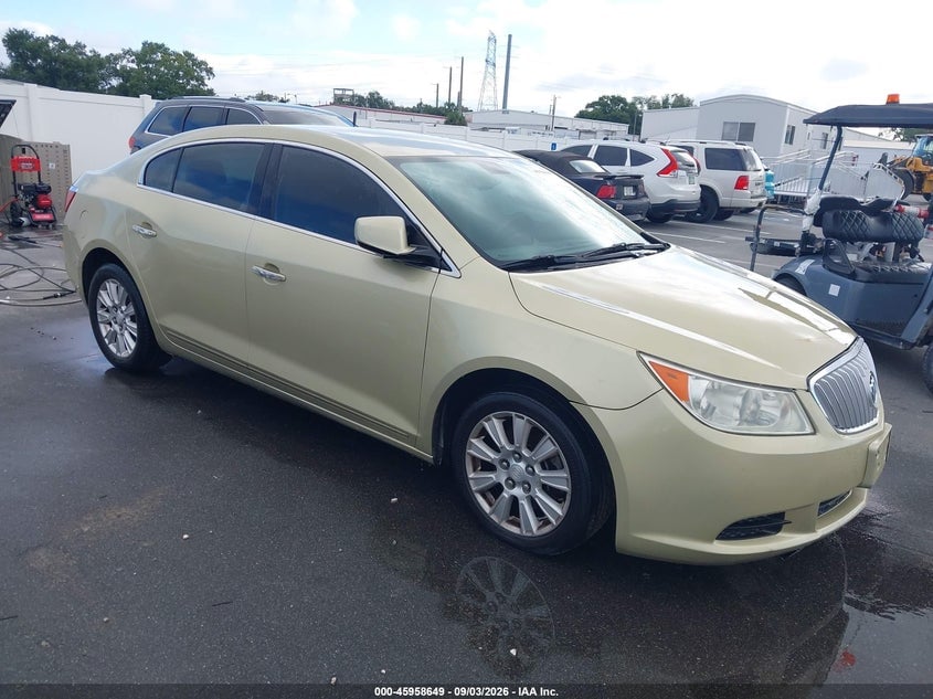 2010 BUICK LACROSSE CX | 1G4GB5EG2AF263595 | UPCARS