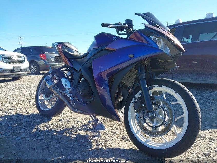 2016 YAMAHA YZFR3 | MH3RH06Y6GK011047 | UPCARS