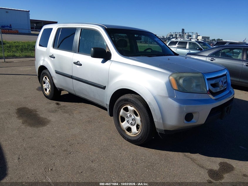2010 HONDA PILOT LX | 5FNYF4H21AB019626 | UPCARS