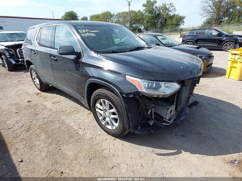 2021 CHEVROLET TRAVERSE AWD LS | 1GNEVFKW6MJ127340 | UPCARS