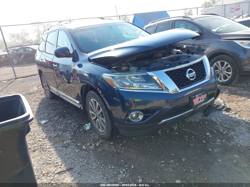 2016 NISSAN PATHFINDER SL | 5N1AR2MM4GC614279 | UPCARS