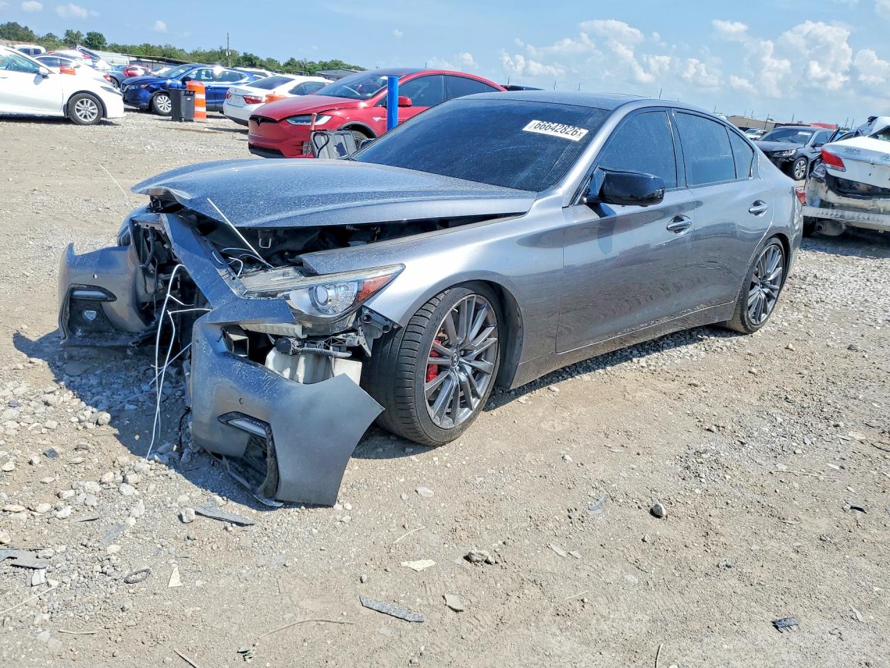 2018 INFINITI Q50 RED SPORT 400 | JN1FV7AP3JM460637 | UPCARS