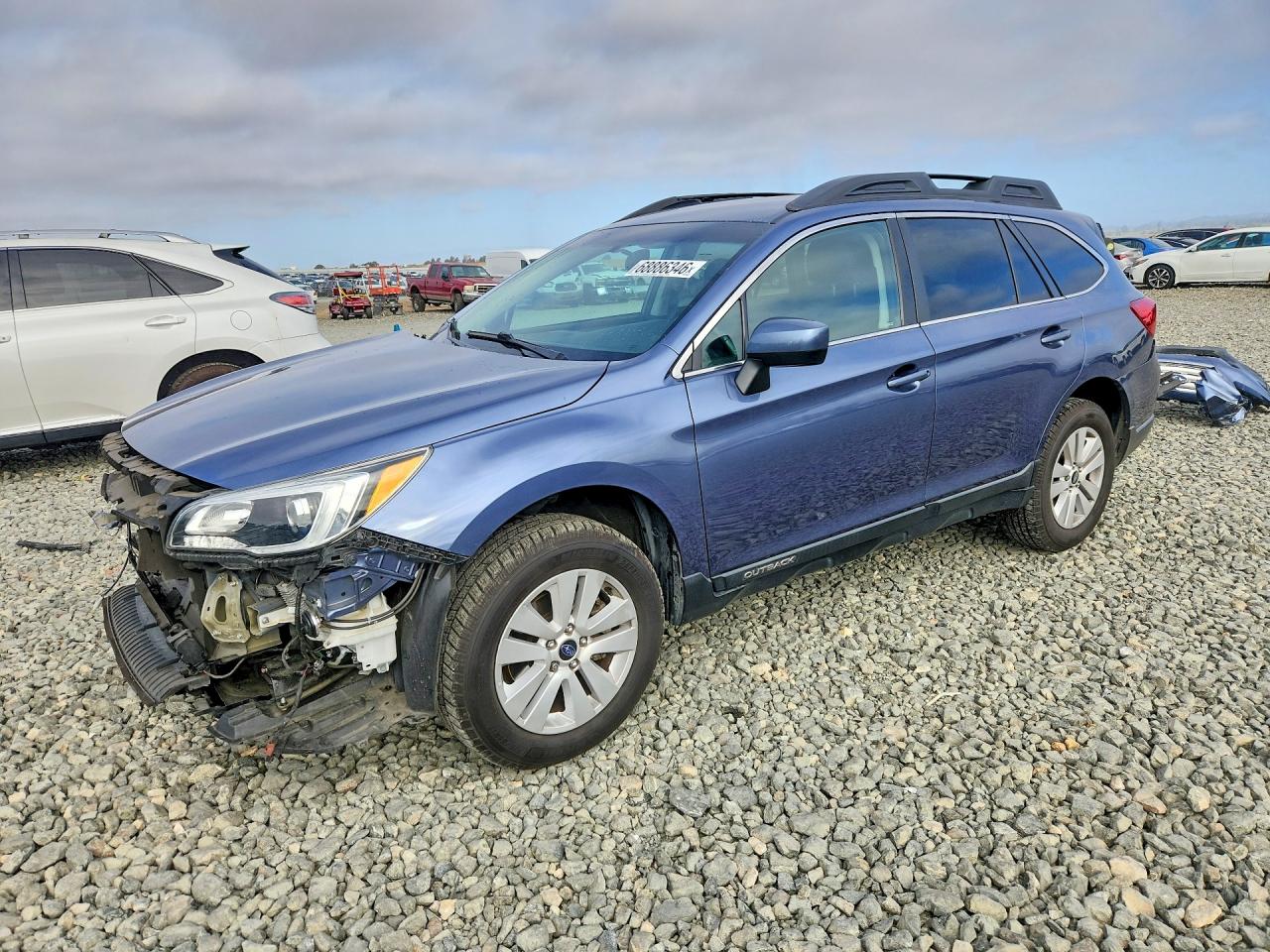 2017 SUBARU OUTBACK 2.5I PREMIUM | 4S4BSACC8H3263387 | UPCARS