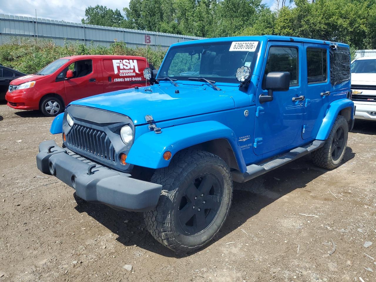 2011 JEEP WRANGLER SAHARA | 1J4BA5H17BL641416 | UPCARS