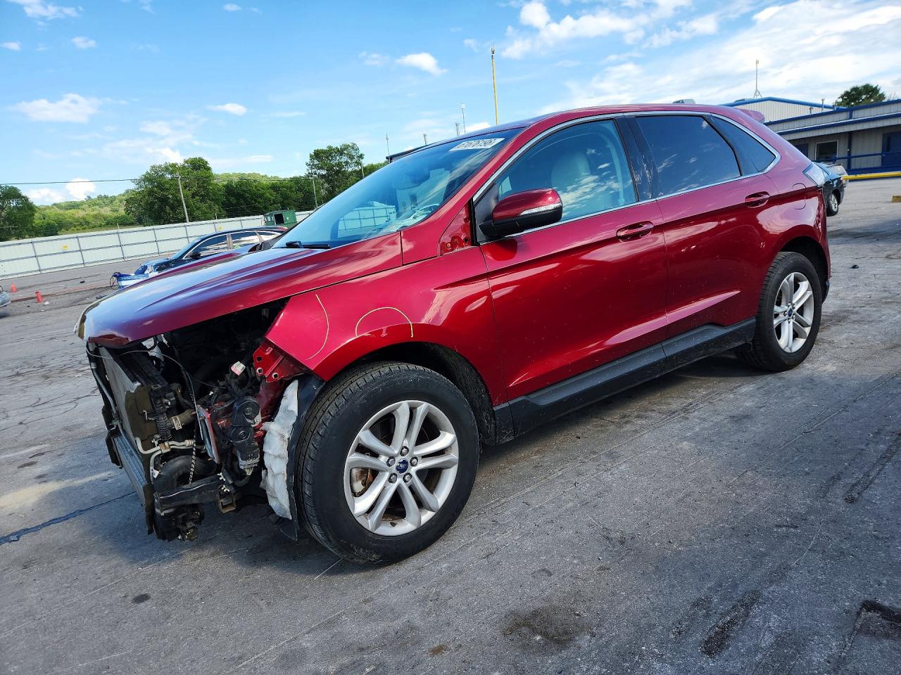 2015 FORD EDGE SEL | 2FMTK4J99FBC19831 | UPCARS