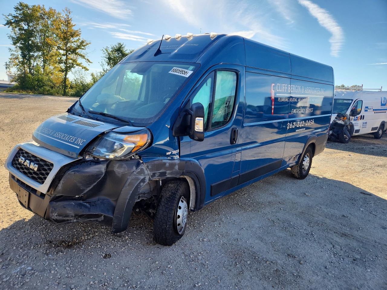 2022 RAM PROMASTER | 3C6MRVJG5NE120575 | UPCARS