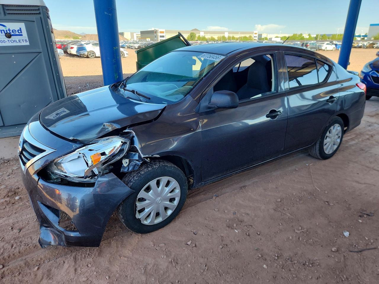 2015 NISSAN VERSA 1.6 S PLUS | 3N1CN7AP4FL872960 | UPCARS