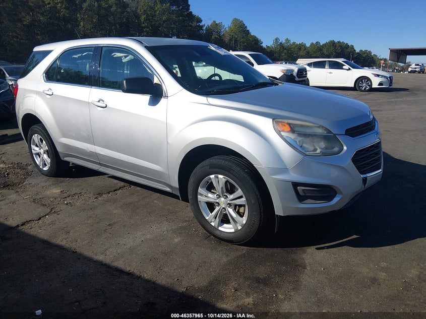 2016 CHEVROLET EQUINOX LS | 2GNALBEK8G1188547 | UPCARS