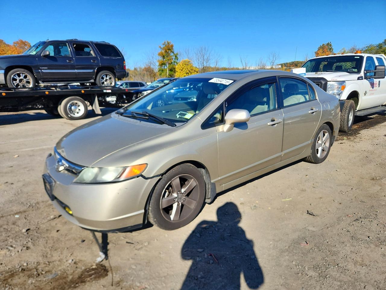 2008 HONDA CIVIC EX | 1HGFA16878L020753 | UPCARS