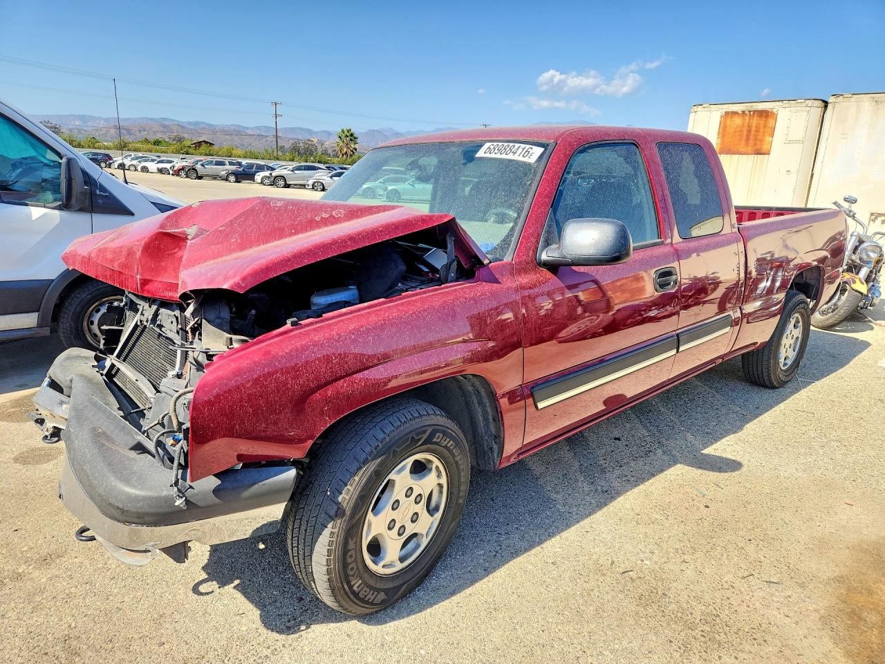2004 CHEVROLET SILVERADO C1500 | 2GCEC19V441156375 | UPCARS