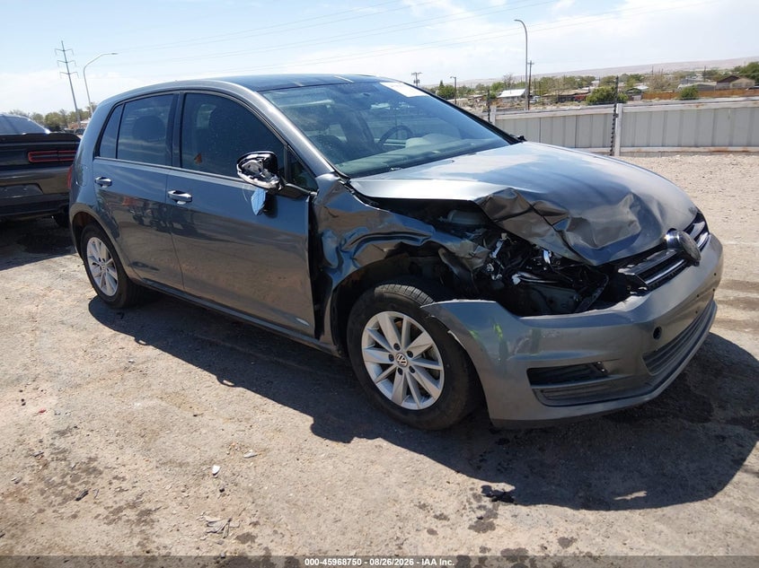 2015 VOLKSWAGEN GOLF TSI S 4-DOOR | 3VW217AU2FM096913 | UPCARS