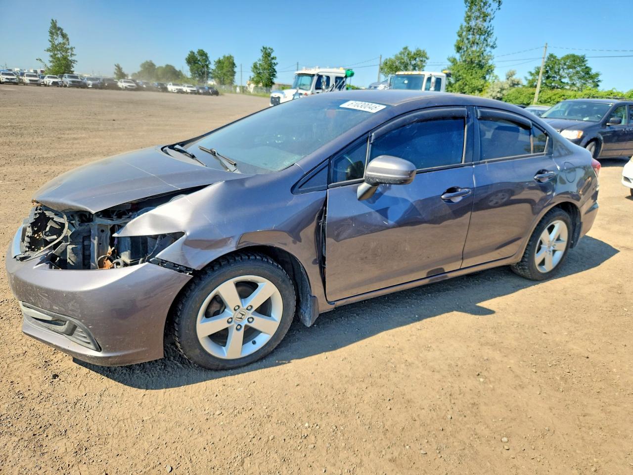 2015 HONDA CIVIC LX | 2HGFB2E4XFH033010 | UPCARS