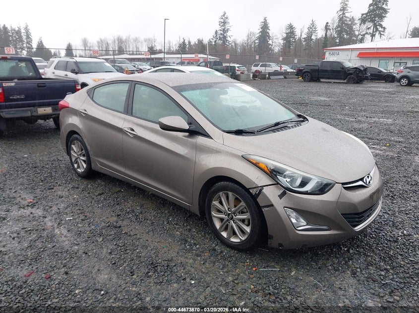 2014 HYUNDAI ELANTRA SE | 5NPDH4AE5EH479442 | UPCARS
