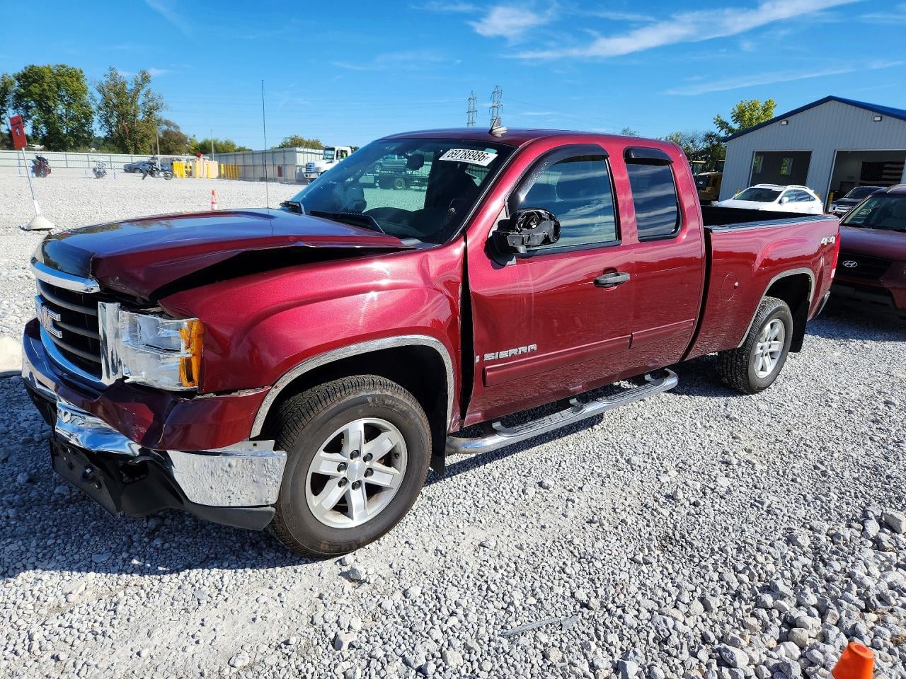 2009 GMC SIERRA K1500 | 2GTEK19C291104882 | UPCARS