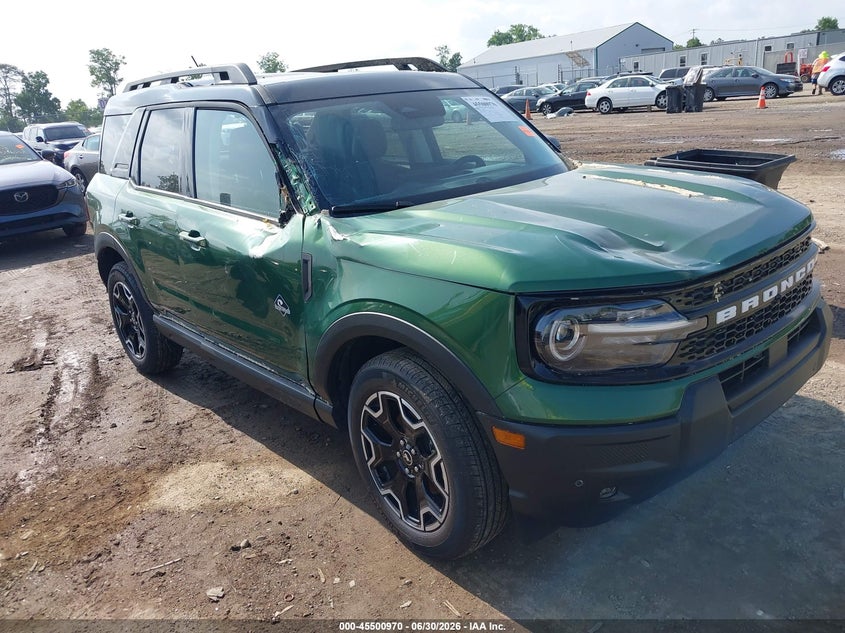 2025 FORD BRONCO SPORT OUTER BANKS | 3FMCR9CN6SRF53619 | UPCARS