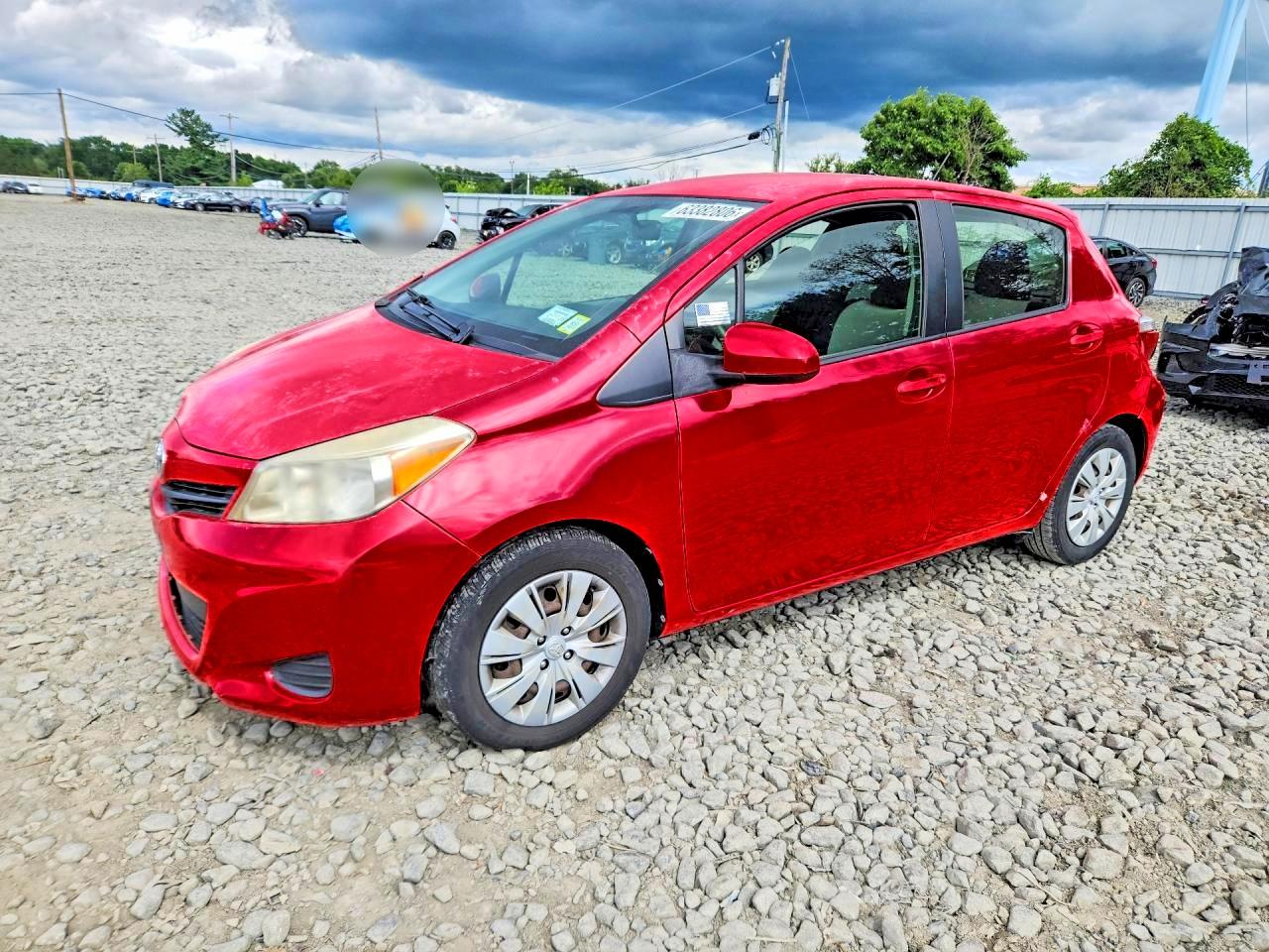 2012 TOYOTA YARIS 5-DOOR L | JTDKTUD30CD540943 | UPCARS
