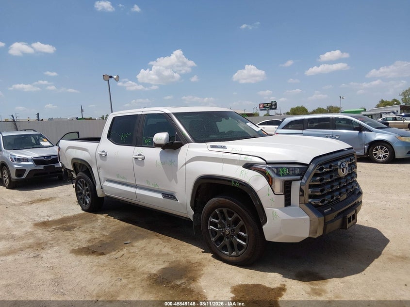 2026 TOYOTA TUNDRA HYBRID PLATINUM HYBRID CREWMAX 5.5' BED | 5TFNC5DB0TX121600 | UPCARS