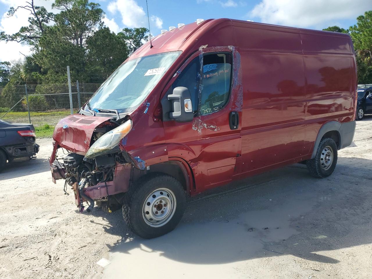 2015 RAM PROMASTER DELIVERY VAN | 3C6TRVCG1FE509465 | UPCARS