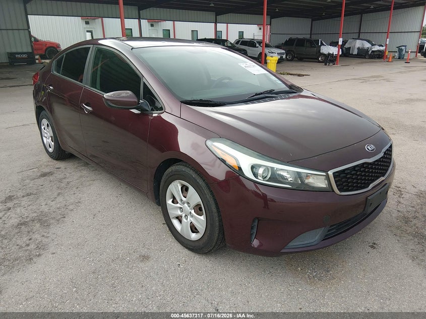2017 KIA FORTE LX | 3KPFK4A71HE107777 | UPCARS