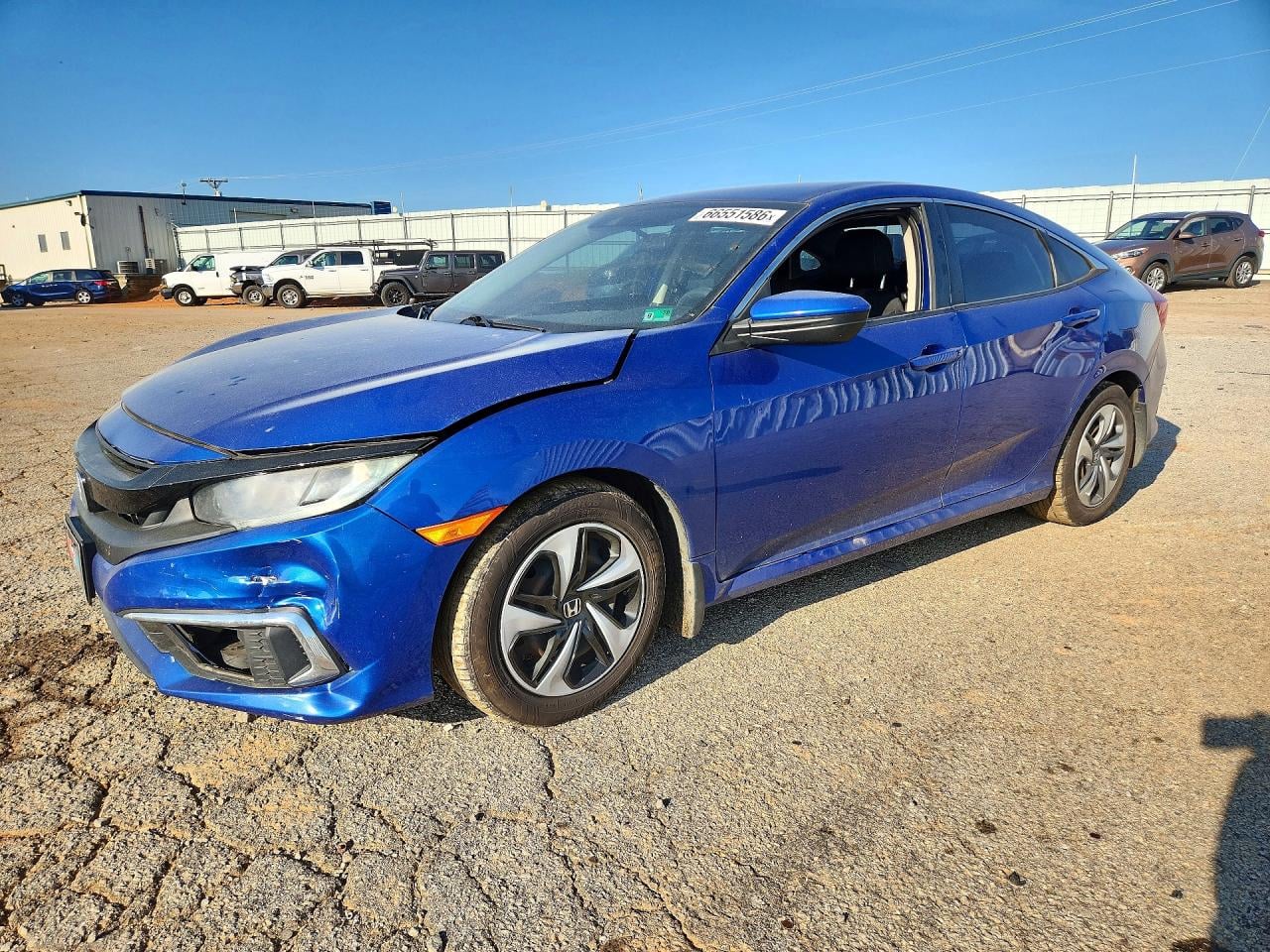 2019 HONDA CIVIC LX | 2HGFC2F67KH507941 | UPCARS