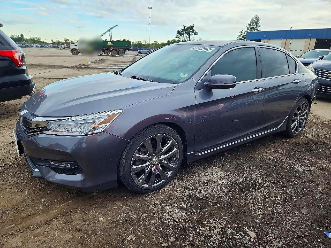2017 HONDA ACCORD TOURING | 1HGCR3F90HA038992 | UPCARS