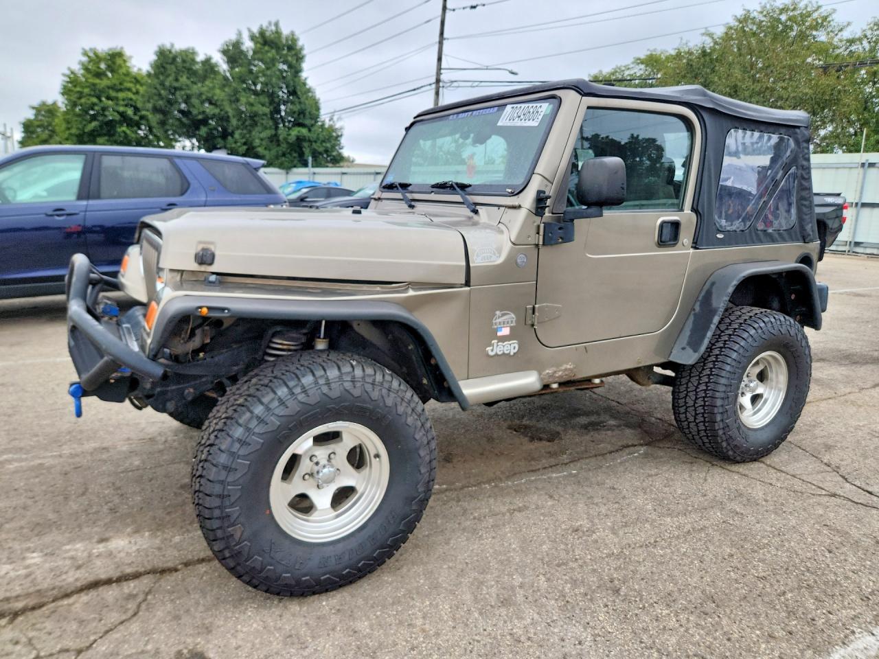 2004 JEEP WRANGLER SAHARA | 1J4FA59S74P716202 | UPCARS